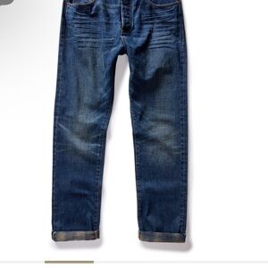 Taylor Stitch Brushed Back Jean in Collins Resin Wash Selvedge